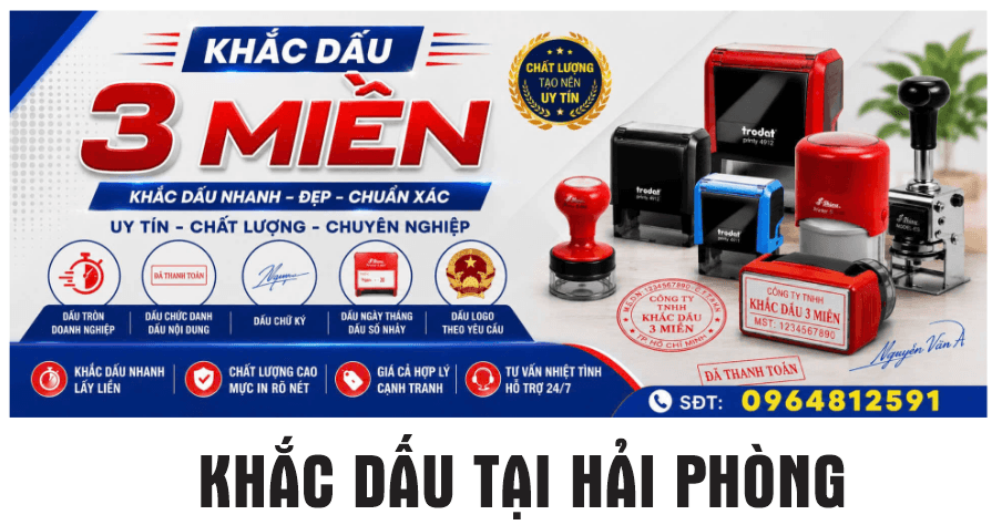 Khắc Dấu Tại Hải Phòng